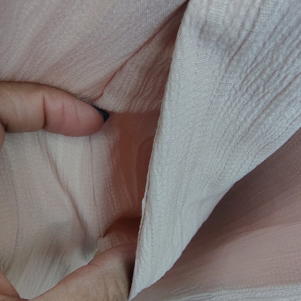 BloomChic Pale Pink High Low Midi Dress 18-20 NWT Sleeveless Button Front - Picture 9 of 12